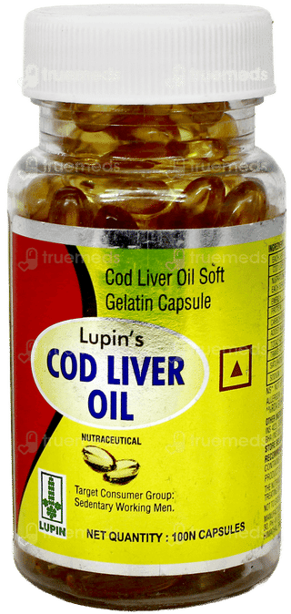 Lupins Cod Liver Oil Capsule 100
